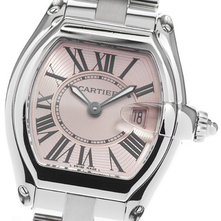 カルティエ(Cartier)のカルティエ CARTIER W62017V3 ロードスター SM デイト クォーツ レディース _804667(腕時計)