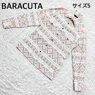 バラクータ(BARACUTA)の新品未使用　BARACUTA バラクータ　ネイティブジャガード長袖シャツサイズS(シャツ)