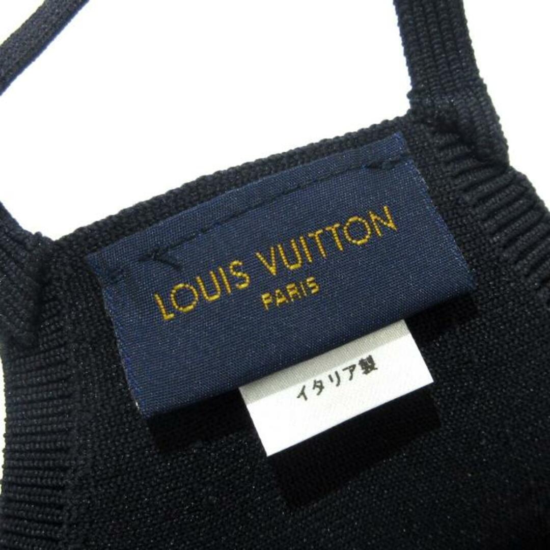 LOUIS VUITTON(ルイヴィトン)のLOUIS VUITTON(ルイヴィトン) 小物美品  マスクマイユ M76748 黒 ナイロン 100% レディースのファッション小物(その他)の商品写真