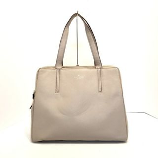 ケイトスペードニューヨーク(kate spade new york)のKate spade(ケイトスペード) トートバッグ - WKRU3323 ベージュ レザー(トートバッグ)