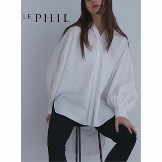 美品★LE PHIL Ｔ／Ｃブロードシャツ 0321(シャツ/ブラウス(長袖/七分))