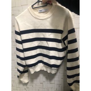 ザラ(ZARA)のザラ❤️ボーダーニット(ニット/セーター)