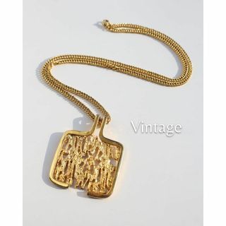 ヴィンテージ(VINTAGE)のユニーク チャンキーモチーフ チャーム 喜平チェーン vintage ネックレス(ネックレス)