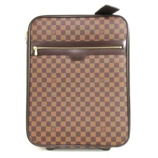 ルイヴィトン(LOUIS VUITTON)のLOUIS VUITTON(ルイヴィトン) キャリーバッグ ダミエ レディース ペガス45 N23293(新型) エベヌ ■外側生地⇒　ダミエ・キャンバス■内側生地⇒　ナイロン(スーツケース/キャリーバッグ)