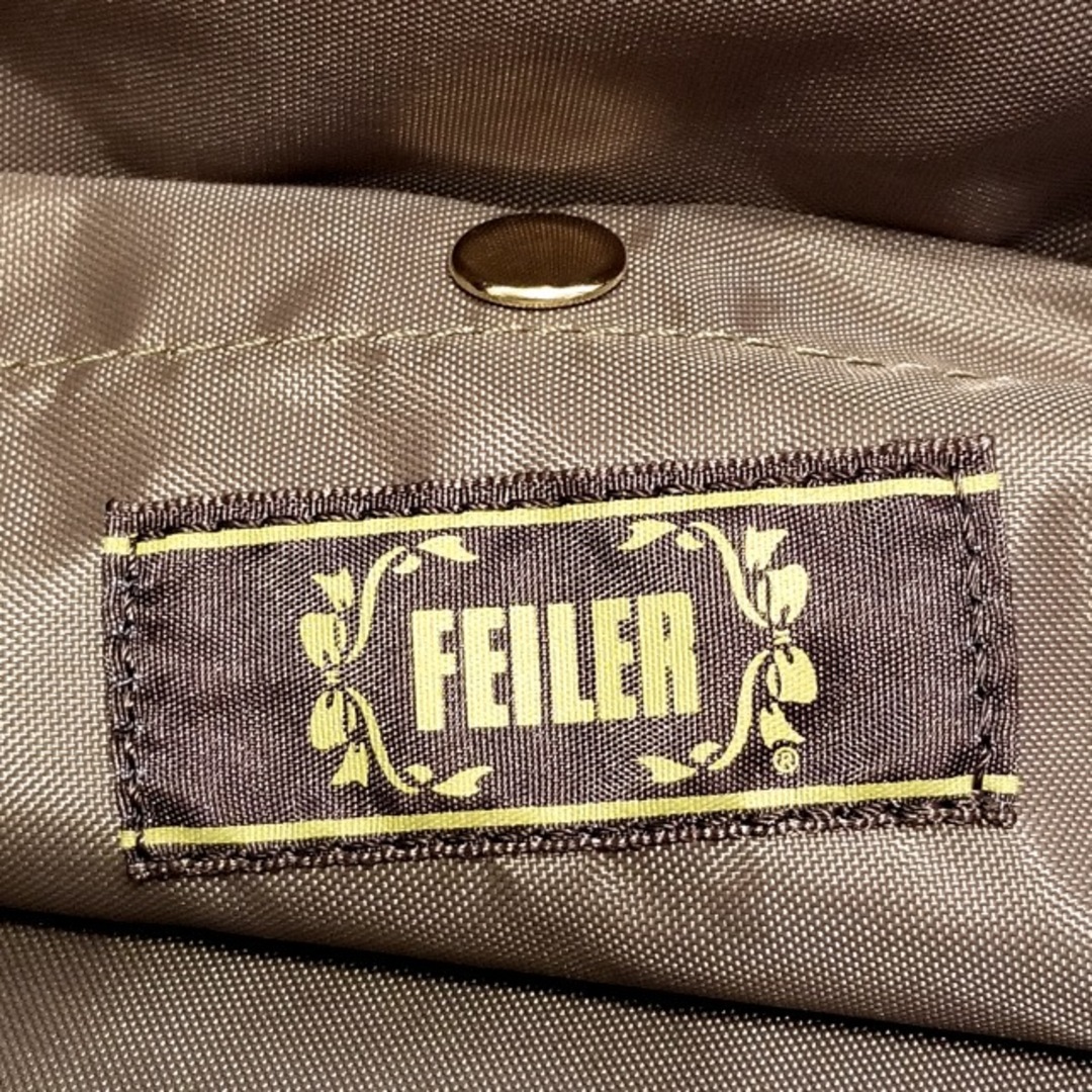 FEILER(フェイラー)のFEILER(フェイラー) ショルダーバッグ - ベージュ バタフライ(蝶)/てんとう虫/斜めがけ ナイロンジャガード レディースのバッグ(ショルダーバッグ)の商品写真