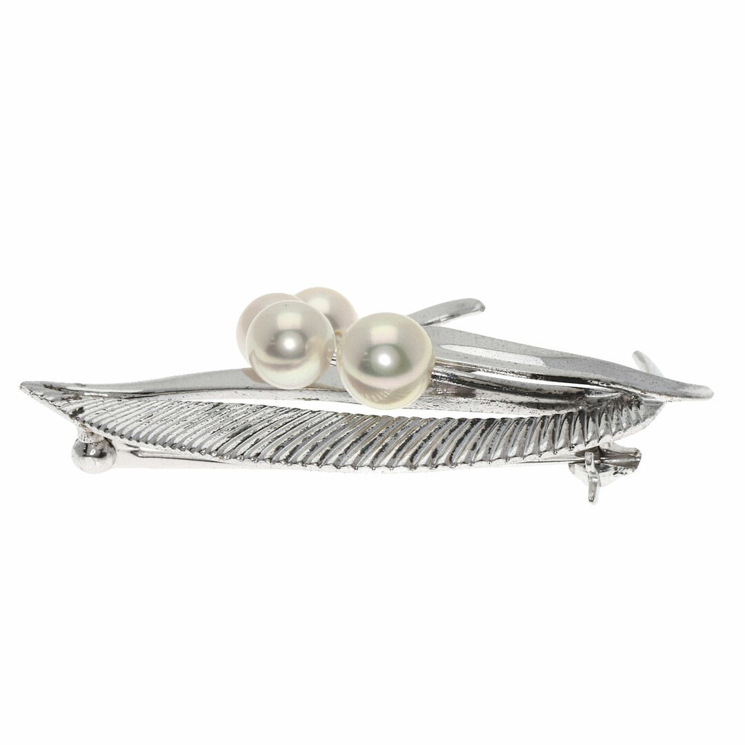 MIKIMOTO(ミキモト)のMIKIMOTO パール 真珠 ブローチ SV レディース レディースのアクセサリー(ブローチ/コサージュ)の商品写真