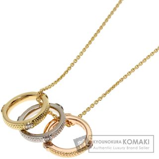 デビアス(DE BEERS)のDe Beers アズレア ダイヤモンド  ネックレス K18YG K18WG K18PG レディース(ネックレス)