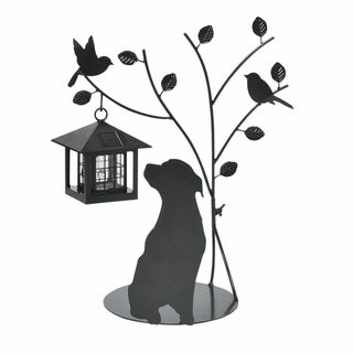 【在庫セール】セトクラフト シルエットソーラー(Tree&Dog) SI-195(ライト/ランタン)