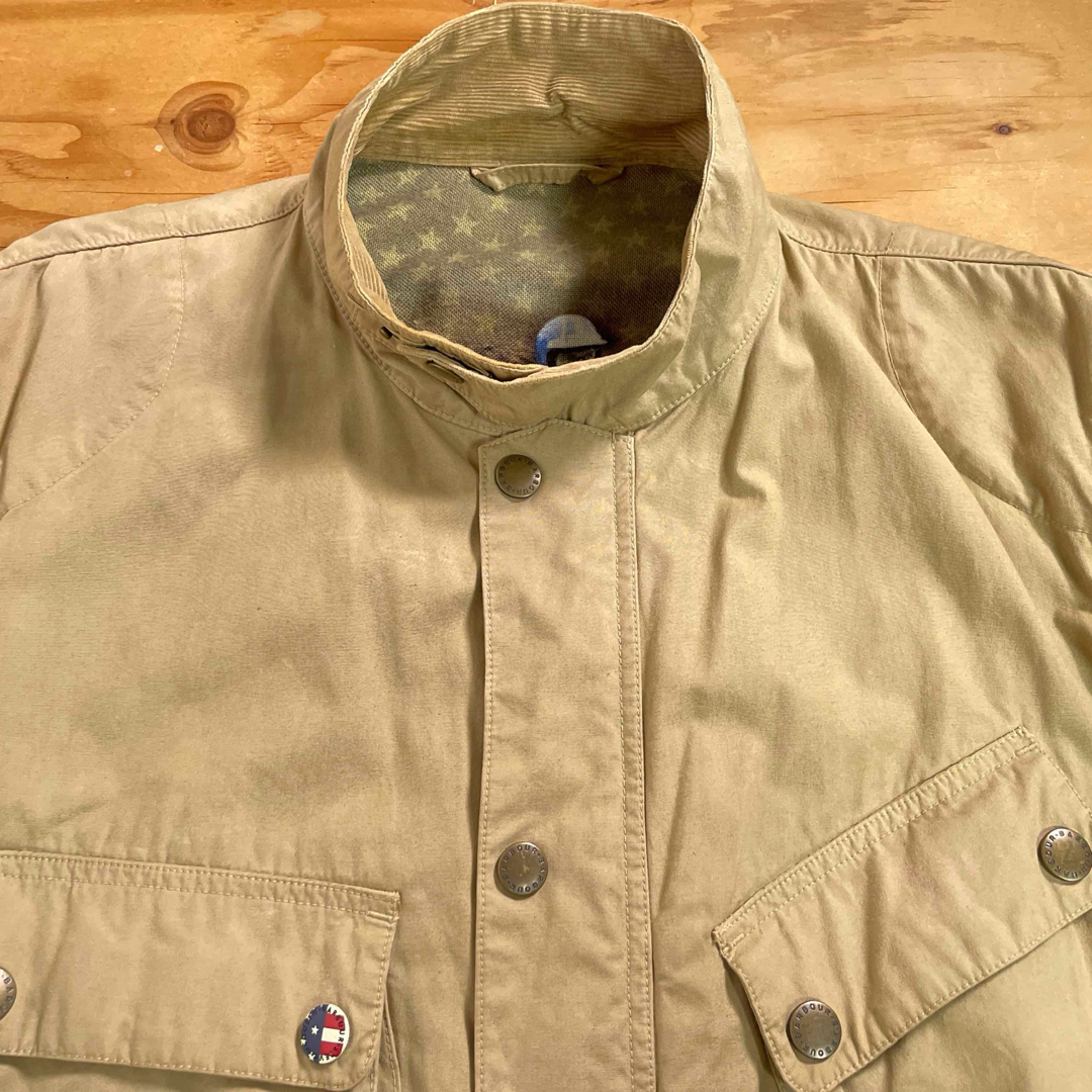 Barbour(バーブァー)の☆バブアー インターナショナル マックイーン コットンジャケット/XL メンズのジャケット/アウター(ブルゾン)の商品写真