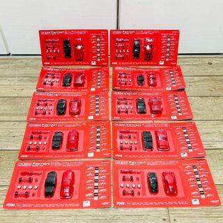 【未使用】Ferrari F1 collection ミニカーキット 10台(スポーツ)