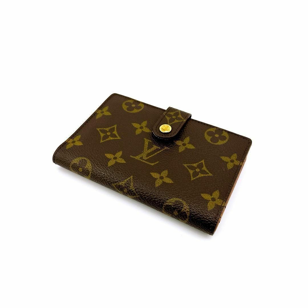 LOUIS VUITTON(ルイヴィトン)のルイヴィトン 二つ折り財布 モノグラム レザー M61674 レディースのファッション小物(財布)の商品写真