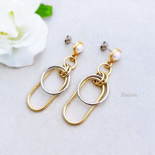 チタンピアス　リングピアス(ピアス)