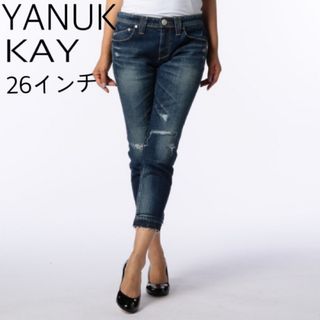 ヤヌーク(YANUK)のＹＡＮＵＫ　ヤヌーク　ボーイズデニム　26インチ　デニム(デニム/ジーンズ)