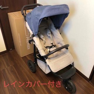 エアバギー(AIRBUGGY)のエアバギー　ココ　プレミア　フロムバース　アースブルー　送料込(ベビーカー/バギー)