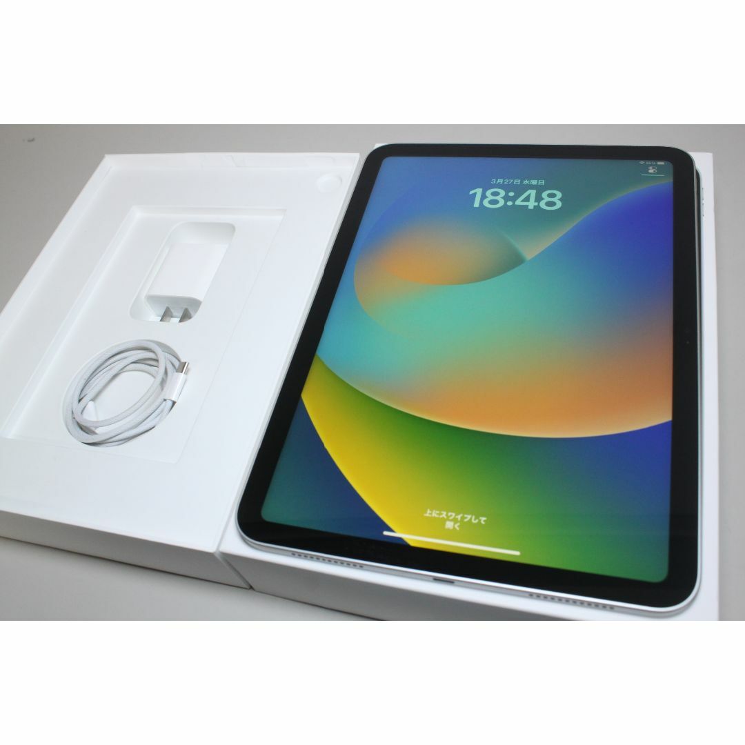 Apple(アップル)のiPad（第10世代）Wi-Fi/64GB〈MPQ03J/A〉A2696 ④ スマホ/家電/カメラのPC/タブレット(タブレット)の商品写真