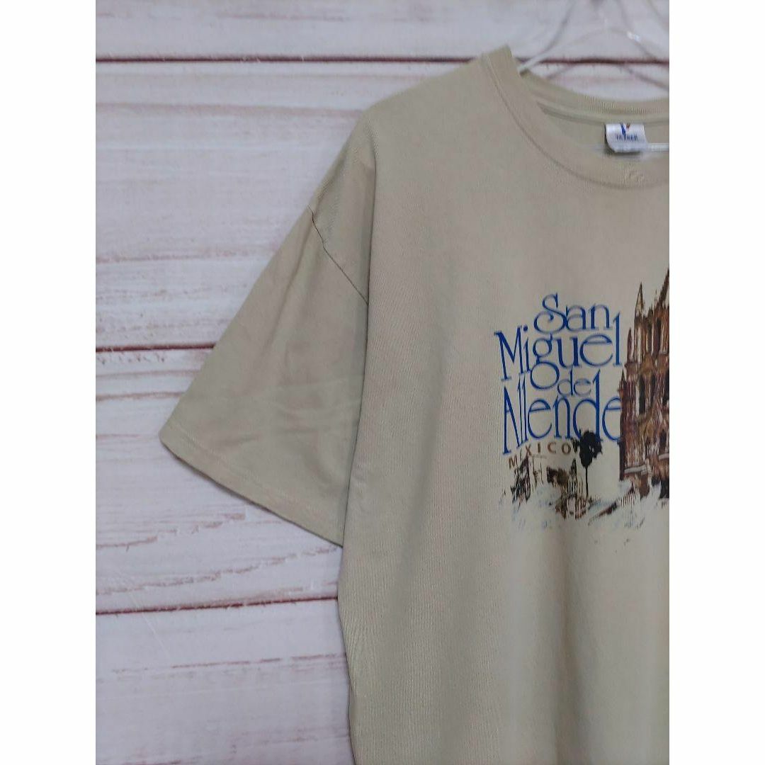 YAZBEK　メキシコ製　00s　Tシャツ　古着　半袖　サンミゲルデアジェンデ メンズのトップス(Tシャツ/カットソー(半袖/袖なし))の商品写真