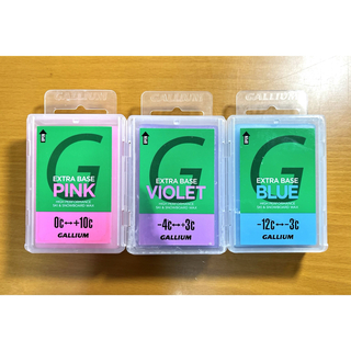 【未使用】ガリウム ワックス PINK VIOLET BLUE 3個セット