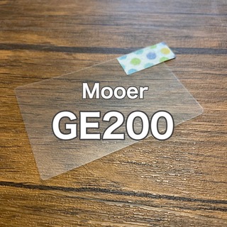 Mooer GE200 ギター ベース マルチエフェクター 保護フィルム(エフェクター)