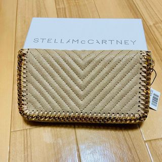 ステラマッカートニー(Stella McCartney)の【新品】ステラマッカートニー 長財布 ファラベラ キルティング バターベージュ(財布)