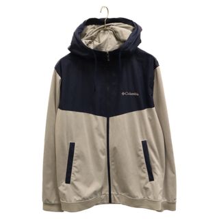 コロンビア(Columbia)のColumbia コロンビア LINVILLE DASH HOODIE リンビルダッシュフーディ ジップアップ ジャケット ネイビー/グレー PM1890(フライトジャケット)