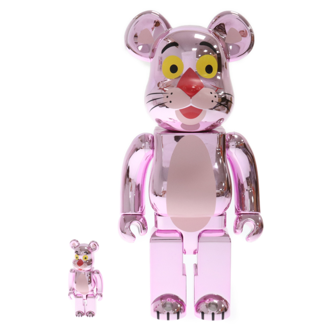 MEDICOM TOY(メディコムトイ)のMEDICOM TOY メディコムトイ BE@RBRICK PINK PANTHER 400%&100% ベアブリック ピンクパンサー フィギュア ピンク エンタメ/ホビーのフィギュア(その他)の商品写真