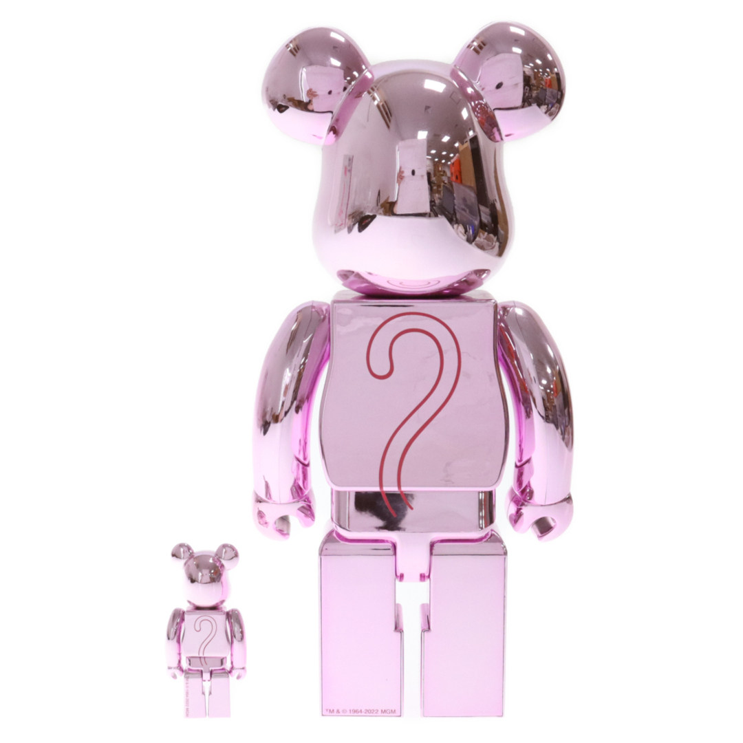 MEDICOM TOY(メディコムトイ)のMEDICOM TOY メディコムトイ BE@RBRICK PINK PANTHER 400%&100% ベアブリック ピンクパンサー フィギュア ピンク エンタメ/ホビーのフィギュア(その他)の商品写真