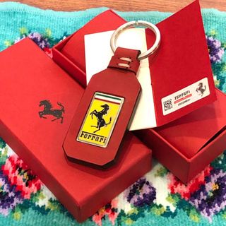 フェラーリ(Ferrari)の【非売品】フェラーリ ジャパン 創設記念 純正 キーリング 未使用保管品(車内アクセサリ)