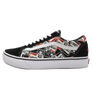 ヒステリックグラマー(HYSTERIC GLAMOUR)のHYSTERIC GLAMOUR ヒステリックグラマー ×Vans SEE NO EVIL Old Skool×バンズ シーノーイービル オールドスクール ローカットスニーカー ブラック/ホワイト US8H/26.5cm(スニーカー)