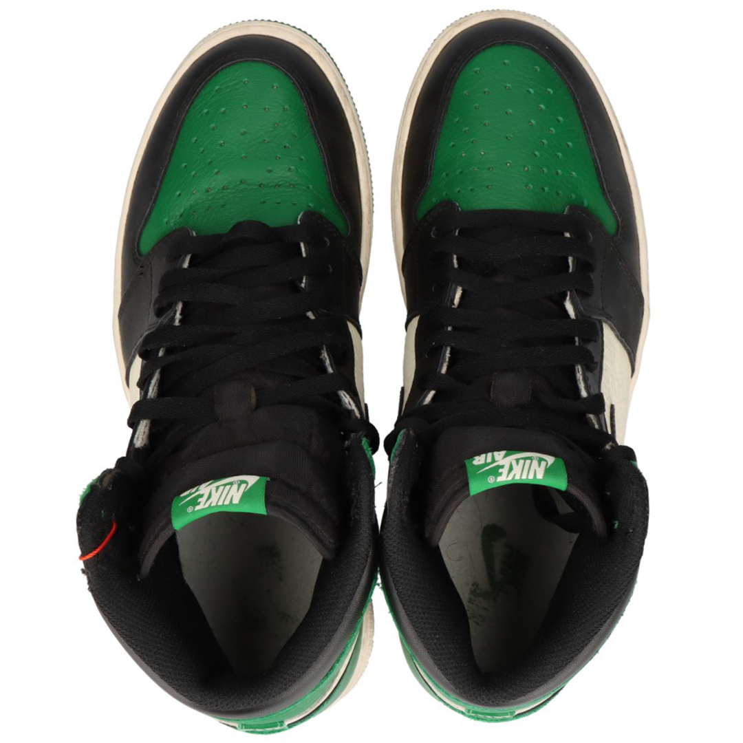 NIKE(ナイキ)のNIKE ナイキ AIR JORDAN 1 RETRO HIGH OG PINE GREEN エア ジョーダン 1 レトロ ハイ パイン グリーン ハイカットスニーカー グリーン US9,5/27,5 555088-302 メンズの靴/シューズ(スニーカー)の商品写真