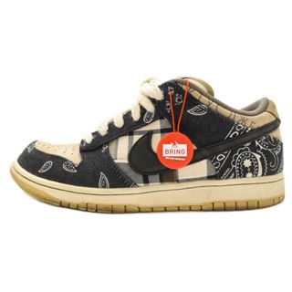 ナイキ(NIKE)のNIKE SB ナイキエスビー ×TRAVIS SCOTT SB DUNK LOW PRM QS Cactus Jack CT5053-001 トラビススコット SBダンクロー カクタスジャック ローカットスニーカー US8.5/26.5cm(スニーカー)