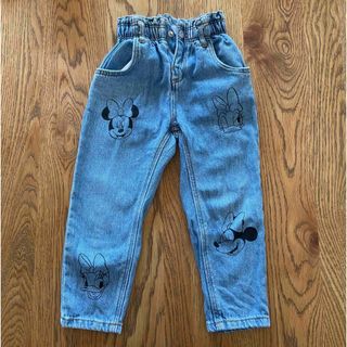 ザラキッズ(ZARA KIDS)のZARA Disney ミニー デイジー デニム 100(パンツ/スパッツ)