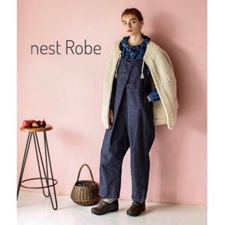 nest Robe ネストローブ　デニムフロントホックサロペット(サロペット/オーバーオール)