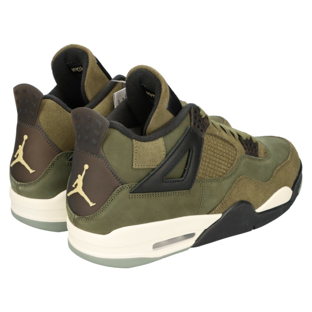 NIKE(ナイキ)のNIKE ナイキ AIR JORDAN4 RETRO SE CRAFT OLIVE FB9927-200 エアジョーダン4 クラフト オリーブ ハイカットスニーカー カーキ US12/30cm メンズの靴/シューズ(スニーカー)の商品写真