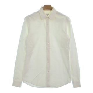 ジルサンダー(Jil Sander)のJIL SANDER ジルサンダー カジュアルシャツ 38(M位) 白 【古着】【中古】(シャツ)