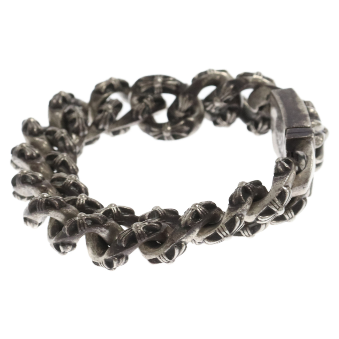 Chrome Hearts(クロムハーツ)のCHROME HEARTS クロムハーツ XTRA FNCY LRG3 エクストラファンシー CHXラージボックスIDブレスレット 14リンク シルバー メンズのアクセサリー(ブレスレット)の商品写真