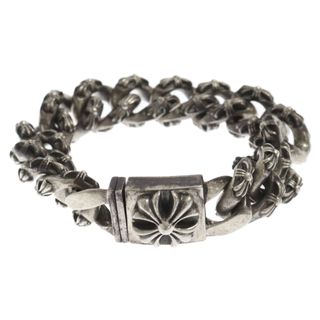 クロムハーツ(Chrome Hearts)のCHROME HEARTS クロムハーツ XTRA FNCY LRG3 エクストラファンシー CHXラージボックスIDブレスレット 14リンク シルバー(ブレスレット)