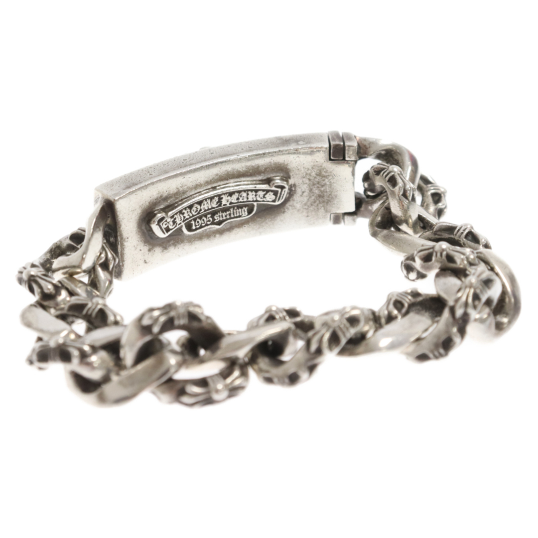 Chrome Hearts(クロムハーツ)のCHROME HEARTS クロムハーツ ID DAGGER/ダガーIDファンシーリンク シルバーブレスレット 12LINK メンズのアクセサリー(ブレスレット)の商品写真