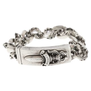 クロムハーツ(Chrome Hearts)のCHROME HEARTS クロムハーツ ID DAGGER/ダガーIDファンシーリンク シルバーブレスレット 12LINK(ブレスレット)