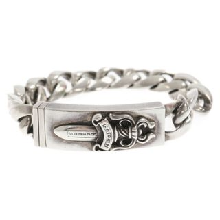 クロムハーツ(Chrome Hearts)のCHROME HEARTS クロムハーツ ID DAGGER/ダガーIDクラシック リンク シルバーブレスレット 13LINKU(ブレスレット)