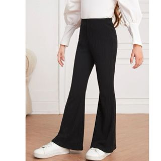 シーイン(SHEIN)のSHEIN ニットパンツ　8Y(パンツ/スパッツ)