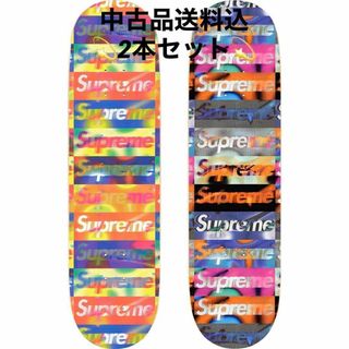 Supreme - Supreme Distorted Logo Skateboard 2個セット