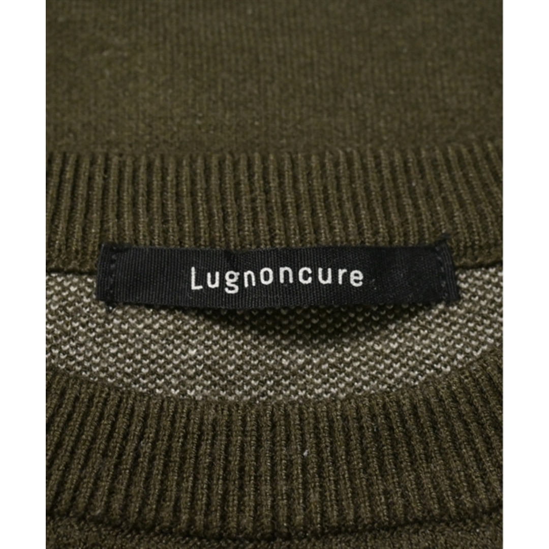 Lugnoncure(ルノンキュール)のLugnoncure ルノンキュール ニット・セーター F カーキ 【古着】【中古】 レディースのトップス(ニット/セーター)の商品写真