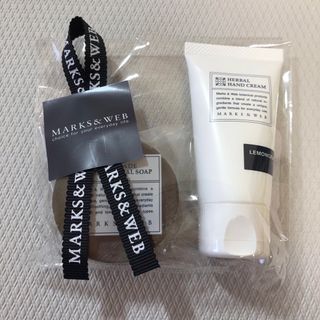 マークスアンドウェブ(MARKS&WEB)のMARKS & WEB ハーバルハンドクリーム レモングラス ボタニカルsoap(ハンドクリーム)