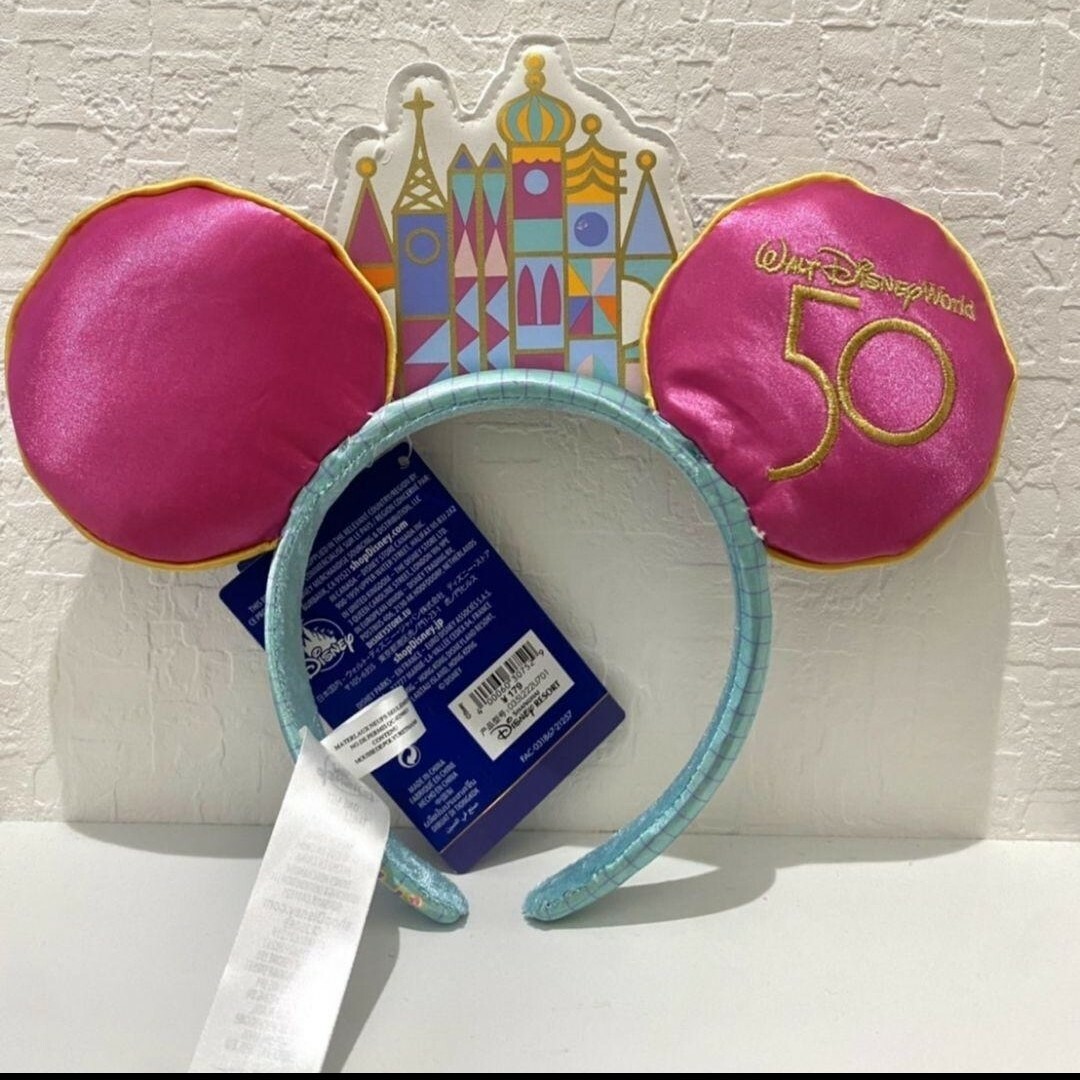 Disney(ディズニー)のcd ディズニーカチューシャ イッツ ア スモール ワールド　海外 レディースのヘアアクセサリー(カチューシャ)の商品写真