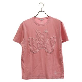 ロエベ(LOEWE)のLOEWE ロエベ 干支モチーフ バニー刺繍 半袖Tシャツ カットソー ピンク 1726682(Tシャツ/カットソー(半袖/袖なし))