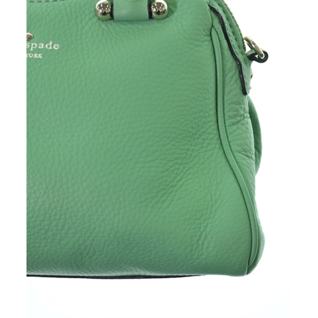 kate spade new york(ケイトスペードニューヨーク)のkate spade new york ハンドバッグ - 緑 【古着】【中古】 レディースのバッグ(ハンドバッグ)の商品写真