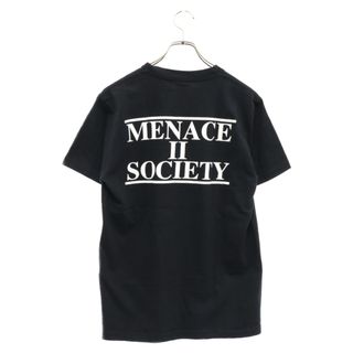 シュプリーム(Supreme)のSUPREME シュプリーム 14SS MENACE II SOCIETY TEE メナス ソサイエティ クルーネック半袖Tシャツ ブラック(Tシャツ/カットソー(半袖/袖なし))