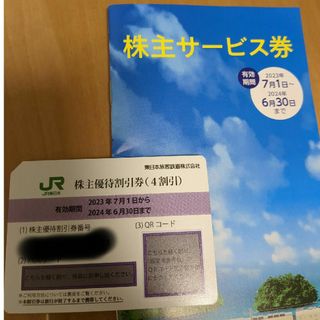 ジェイアール(JR)のJR東日本株主優待割引券1枚(その他)