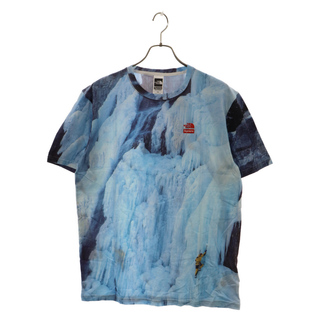 シュプリーム(Supreme)のSUPREME シュプリーム 21SS Ice Climb Tee アイスクライム総柄クルーネック半袖Tシャツ ブルー NT32100I(Tシャツ/カットソー(半袖/袖なし))