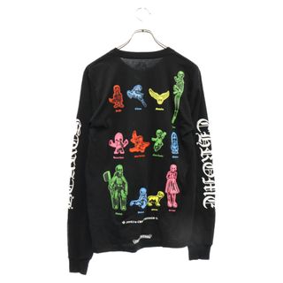 クロムハーツ(Chrome Hearts)のCHROME HEARTS クロムハーツ Multi Color Foti L/S Tee クロムハーツ マルチカラーフォティロングスリーブTシャツ 長袖カットソー ブラック(Tシャツ/カットソー(七分/長袖))